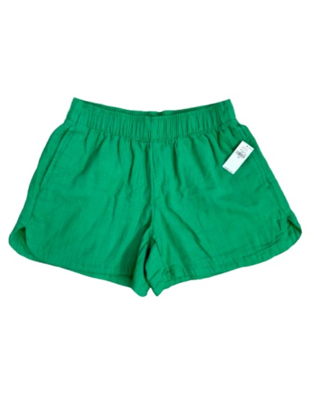 NWT Old Navy Green Crinkle Gauze Shorts High Waisted XS Comfort Waistband